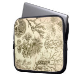 Vintage Haeckel Laptopschutzhülle (Vorderseite Links)