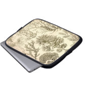 Vintage Haeckel Laptopschutzhülle (Vorne Knopf)