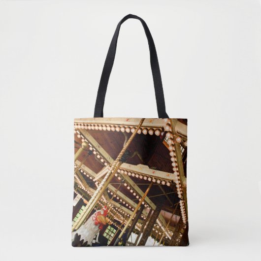 Vintage Hahn Karussell Tasche (Vorderseite)