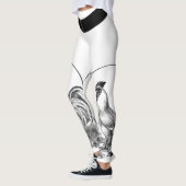 Vintage Hahnillustrations-Leggings Leggings (Links)