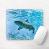 Vintage-Hai-Mauspad Mousepad (Mit Mouse)