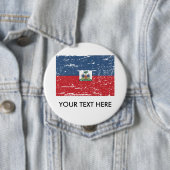 Vintage Haiti-Flagge Button (Beispiel)