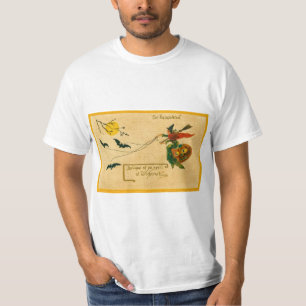 Vintage Hälfte der Postkarte T-Shirt