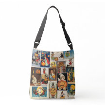 Vintage Halloween 100 Jahre alte Postkarten Hexen