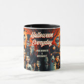 Vintage Halloween-50er-Kostüme Tasse (Zentrum)