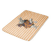 Vintage Halloween-Alice im Wunderland Badematte (Schrägansicht)