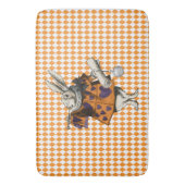 Vintage Halloween-Alice im Wunderland Badematte (Vorderseite Vertikal)