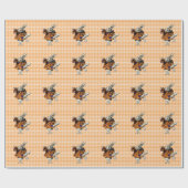 Vintage Halloween-Alice im Wunderland Geschenkpapier (Flach)