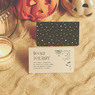 Vintage-Halloween-Baby-is-Brewing-Bücher-für-Baby Begleitkarte