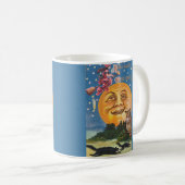 Vintage Halloween-Begrüßung Kaffeetasse (VorderseiteRechts)