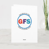 Vintage Halloween-Begrüßungskarte Karte (Rückseite)