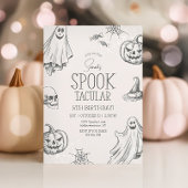 Vintage Halloween Birthday Invitation Any Age Einladung