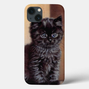 Vintage Halloween Black Kitten Illustration Case-Mate iPhone Hülle