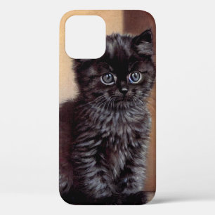 Vintage Halloween Black Kitten Illustration Case-Mate iPhone Hülle