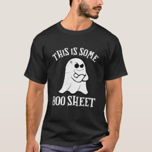 Vintage Halloween Boo Das ist ein Boo-Blatt T-Shirt