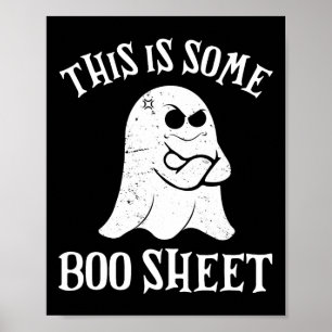 Vintage Halloween Boo Das Ist Einiges an Boo-Blöds Poster