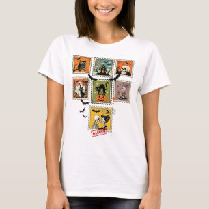 Vintage Halloween-Briefmarke T-Shirt