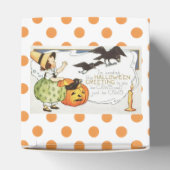 Vintage Halloween Candy Favor Box Geschenkschachtel (Oben)