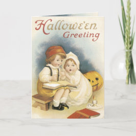 Vintage Halloween Card Karte