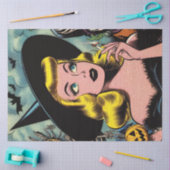 Vintage Halloween-Comicen Seidenpapier (Basteln)
