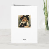 vintage Halloween cutie no4 -funny quote Karte (Rückseite)