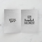 vintage Halloween cutie no4 -funny quote Karte (Innenseite)