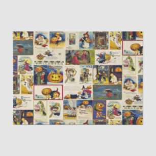 Vintage-Halloween-Ephemera Seidenpapier
