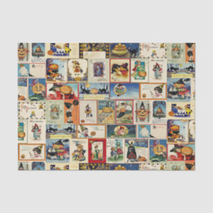 Vintage Halloween-Ephemera Seidenpapier