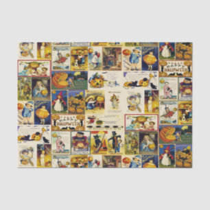 Vintage-Halloween-Ephemera Seidenpapier