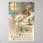 Vintage Halloween Fairies Poster (Vorne)