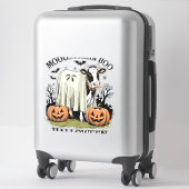 Vintage Halloween Farm Cow Aufkleber (Koffer)