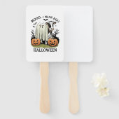 Vintage Halloween Farm Cow Fächer (Vorne und Hinten)