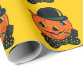 Vintage Halloween-Feiertagswickler Geschenkpapier (Rolleneckpunkt)