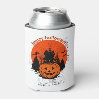 Vintage Halloween Frohes Halloween 2 Dosenkühler