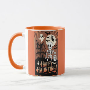 Vintage Halloween Fröhliche Angst Tasse