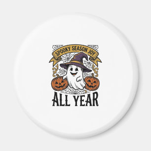 Vintage-Halloween-Geist Gruselige Saison Freud Shi Magnet