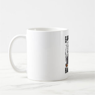 Vintage-Halloween-Geist-Heim-Mond-Stich-Kunst Kaffeetasse