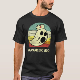 Vintage-Halloween-Geist-Rettungssanitäter Boo Medi T-Shirt