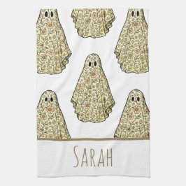 Vintage Halloween-Ghost-Hand Geschirrtuch