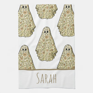 Vintage Halloween-Ghost-Hand Geschirrtuch