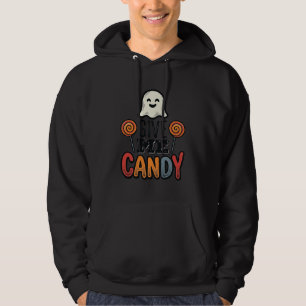 Vintage-Halloween-Gib-mir-Süßigkeiten-Geister-Shir Hoodie