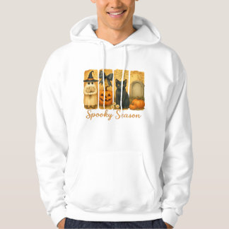 Vintage Halloween Gruselige Jahreszeit, süßer Geis Hoodie