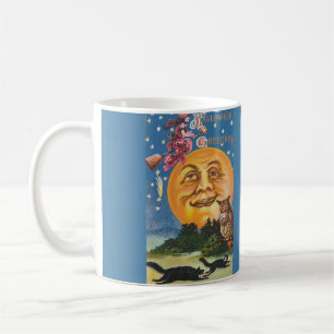 Vintage-Halloween-Gruß Kaffeetasse