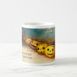 Vintage Halloween-Gruß-Karten-Klassiker-Plakate Kaffeetasse