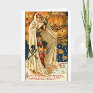 Vintage Halloween-Gruß-Karten-Klassiker-Plakate Karte