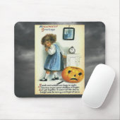 Vintage Halloween-Grüße Mousepad (Mit Mouse)