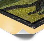 Vintage Halloween-Grüße Poster (Ecke)