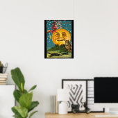 Vintage Halloween-Grüße Poster (Heimbüro)