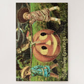 Vintage Halloween-Grüße Puzzle (Vertikal)