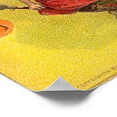 Vintage Halloween Grußkarten Klassische Poster (Ecke)